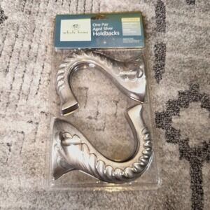 Whole Home Aged Silver Toned Holdbacks